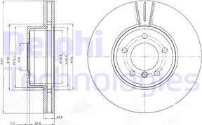 Delphi BG9871 - Jarrulevy inparts.fi