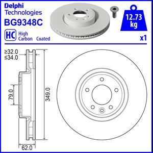 Delphi BG9348C - Jarrulevy inparts.fi