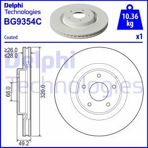 Delphi BG9354C - Jarrulevy inparts.fi