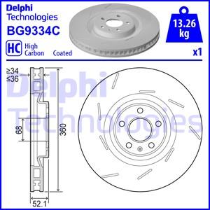 Delphi BG9334C - Jarrulevy inparts.fi