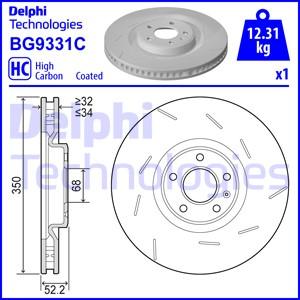 Delphi BG9331C - Jarrulevy inparts.fi