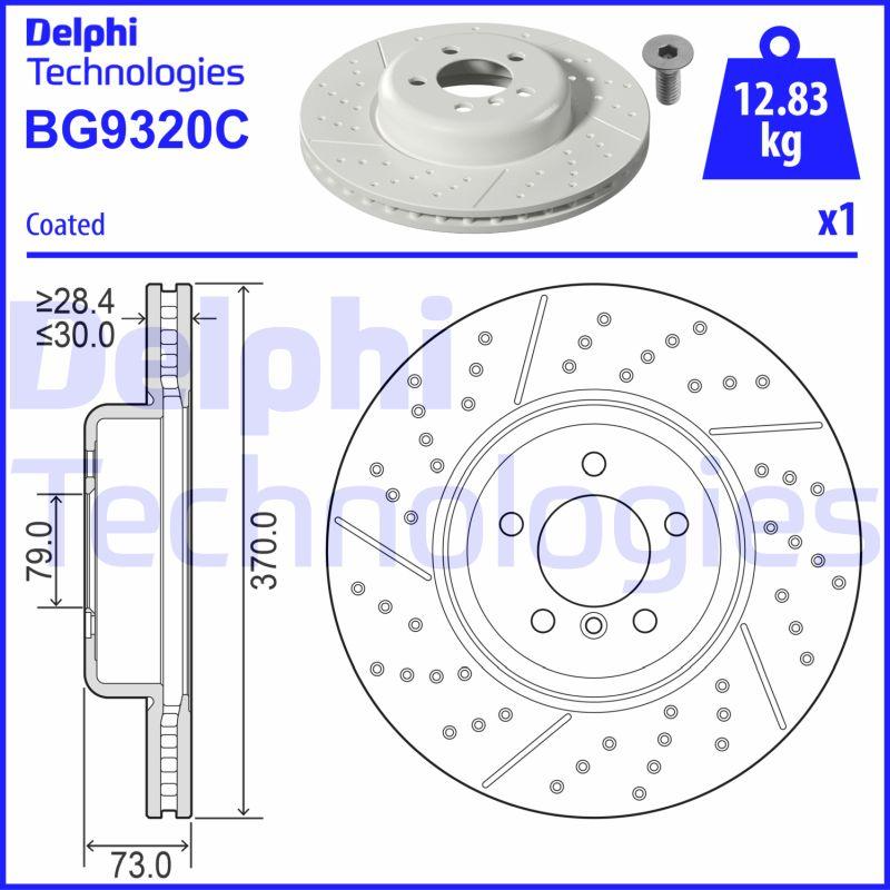 Delphi BG9320C - Jarrulevy inparts.fi