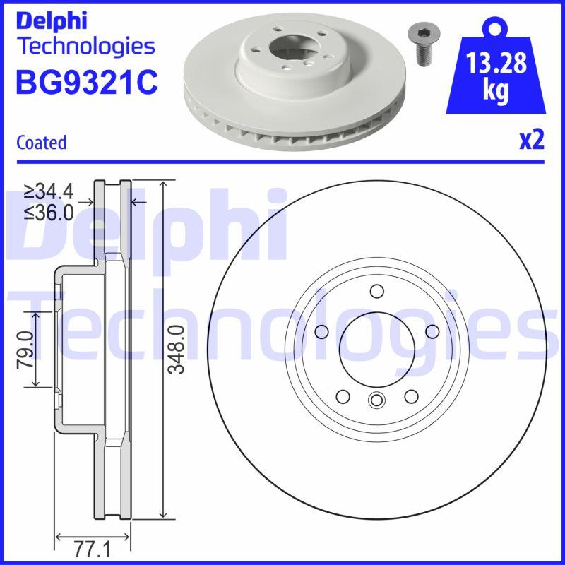 Delphi BG9321C - Jarrulevy inparts.fi