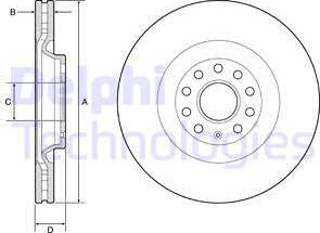 Delphi BG9202C - Jarrulevy inparts.fi