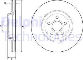 Delphi BG9236C - Jarrulevy inparts.fi