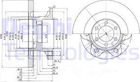 Delphi BG9722 - Jarrulevy inparts.fi