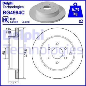 Delphi BG4994C - Jarrulevy inparts.fi