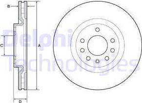 Delphi BG4944C - Jarrulevy inparts.fi