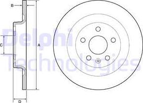 Delphi BG4950C - Jarrulevy inparts.fi