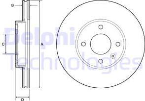 Delphi BG4951C - Jarrulevy inparts.fi