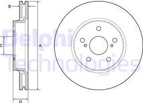 Delphi BG4952C - Jarrulevy inparts.fi