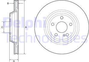 Delphi BG4957C - Jarrulevy inparts.fi