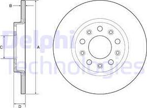 Delphi BG4960C-18B1 - Jarrulevy inparts.fi