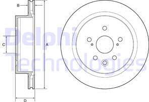 Delphi BG4962C - Jarrulevy inparts.fi