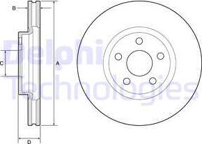 Delphi BG4918C - Jarrulevy inparts.fi