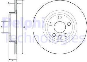 Delphi BG4930C-18B1 - Jarrulevy inparts.fi