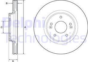 Delphi BG4931C-18B1 - Jarrulevy inparts.fi