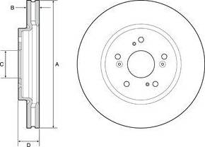 Delphi BG4938C - Jarrulevy inparts.fi