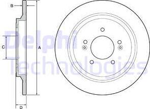 Delphi BG4932C-18B1 - Jarrulevy inparts.fi