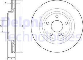 Delphi BG4927C - Jarrulevy inparts.fi