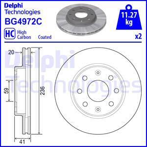 Delphi BG4972C - Jarrulevy inparts.fi