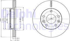 Delphi BG4455C - Jarrulevy inparts.fi