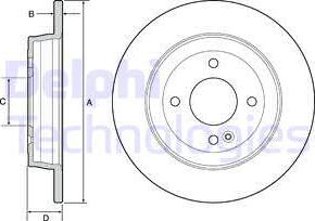 Delphi BG4564 - Jarrulevy inparts.fi