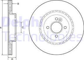 Delphi BG4568 - Jarrulevy inparts.fi