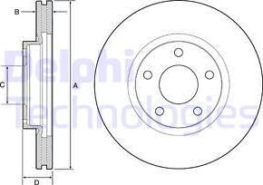 Delphi BG4562C-18B1 - Jarrulevy inparts.fi