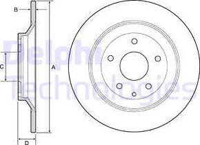 Delphi BG4567C - Jarrulevy inparts.fi