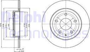 Delphi BG4534C-18B1 - Jarrulevy inparts.fi