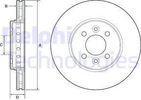 Delphi BG4536 - Jarrulevy inparts.fi