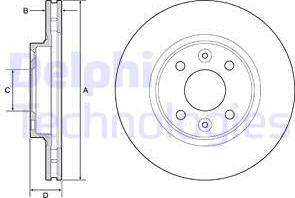 Delphi BG4570 - Jarrulevy inparts.fi