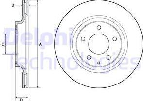 Delphi BG4693C - Jarrulevy inparts.fi