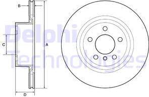 Delphi BG4644C - Jarrulevy inparts.fi