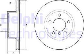 Delphi BG4645C - Jarrulevy inparts.fi