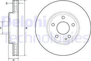 Delphi BG4646C-19B1 - Jarrulevy inparts.fi