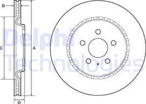 Delphi BG4643C - Jarrulevy inparts.fi