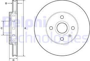 Delphi BG4647C - Jarrulevy inparts.fi