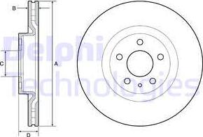 Delphi BG4654C - Jarrulevy inparts.fi