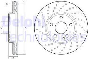 Delphi BG4657C - Jarrulevy inparts.fi