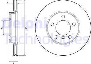 Delphi BG4668C - Jarrulevy inparts.fi