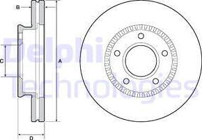 Delphi BG4663C - Jarrulevy inparts.fi