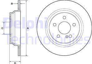 Delphi BG4686C - Jarrulevy inparts.fi