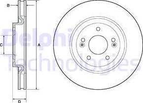 Delphi BG4683C - Jarrulevy inparts.fi