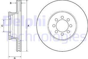 Delphi BG4679C - Jarrulevy inparts.fi