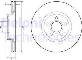 Delphi BG4676C - Jarrulevy inparts.fi