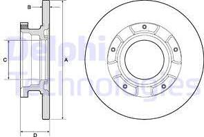 Delphi BG4673 - Jarrulevy inparts.fi