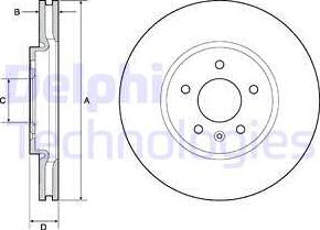 Delphi BG4672C - Jarrulevy inparts.fi