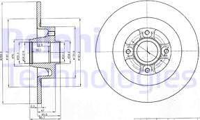 Delphi BG4044 - Jarrulevy inparts.fi